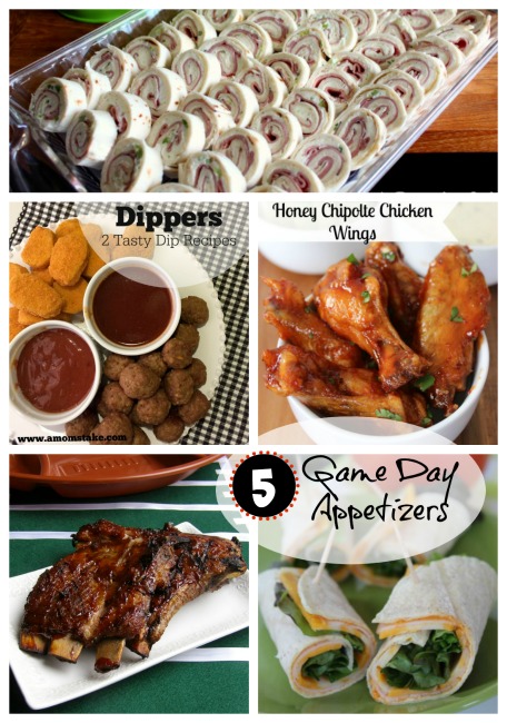 5 Game Day Appetizers & The Project Stash Link Party