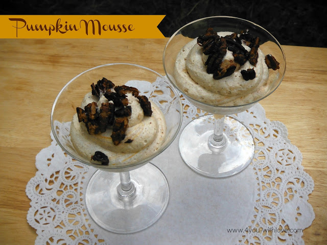 Pumpkin Mousse and other Creative Pumpkin Projects from #myfavoritebloggers