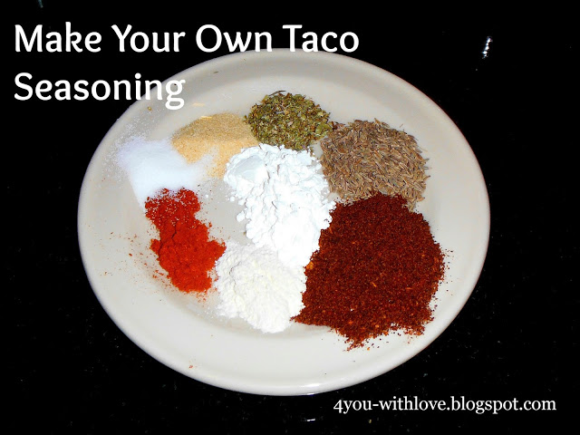My Favorite Spices – Make Your Own Taco Seasoning