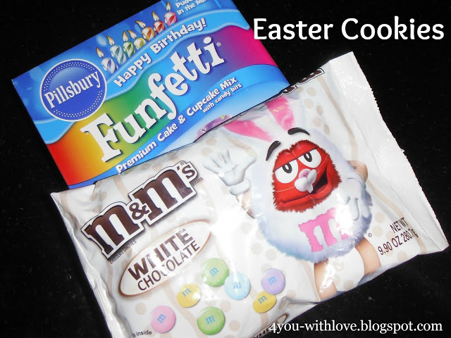 4 Ingredient Easter Cookies! (and in 30 minutes or less)