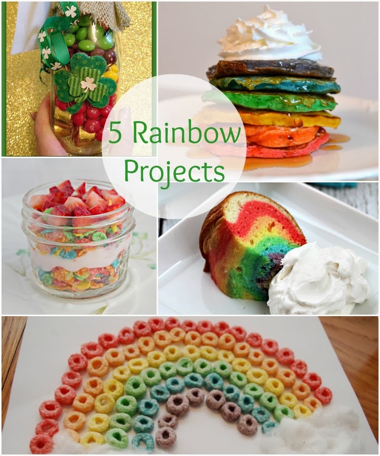 5 Colorful Rainbow Projects & The Project Stash Link Party