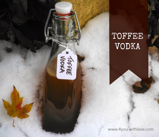 Toffee Vodka (#HomemadeHolidays)