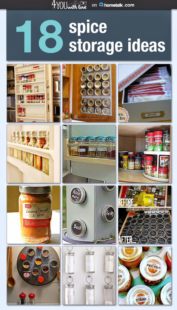 18 Spice Storage Ideas