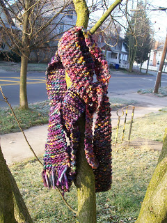 One Skein Knitted Scarves with Malabrigo Rasta