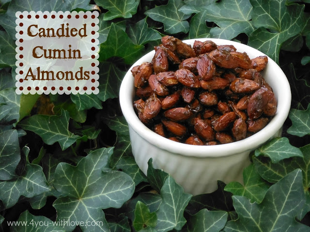 Party Thyme, ABCs and 123s – Candied Cumin Almonds