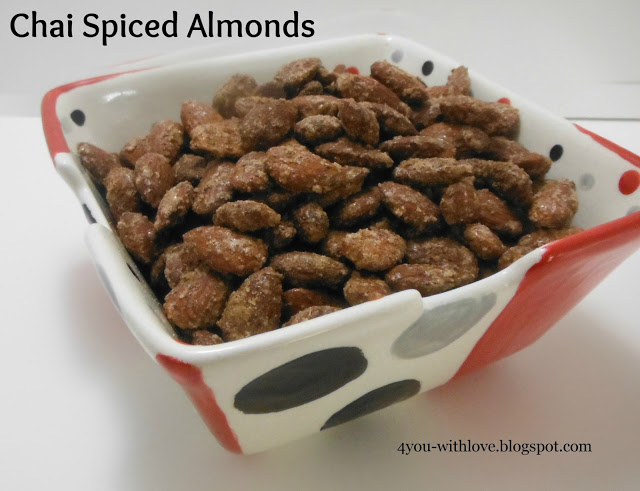 My Favorite Spices – Chai Spiced Almonds