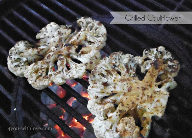 Party Thyme, Get Your Grill On – Grilled Cauliflower