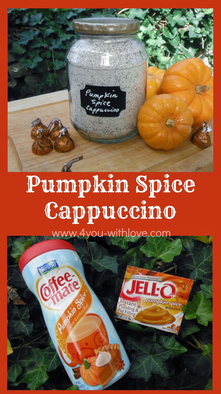 Instant Pumpkin Spice Cappuccino