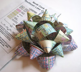 Newspaper Gift Wrapping Ideas