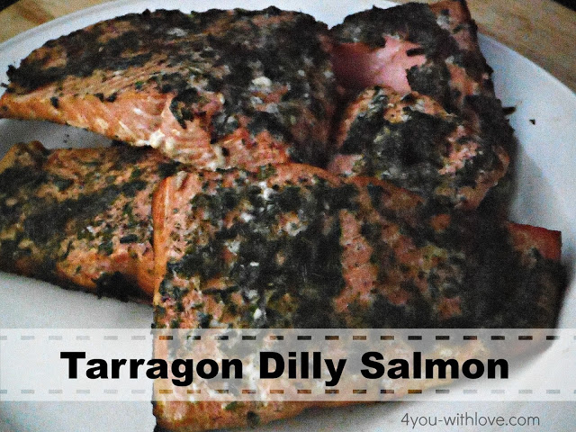 Party Thyme, Beat the Heat – Grilled Tarragon Dilly Salmon