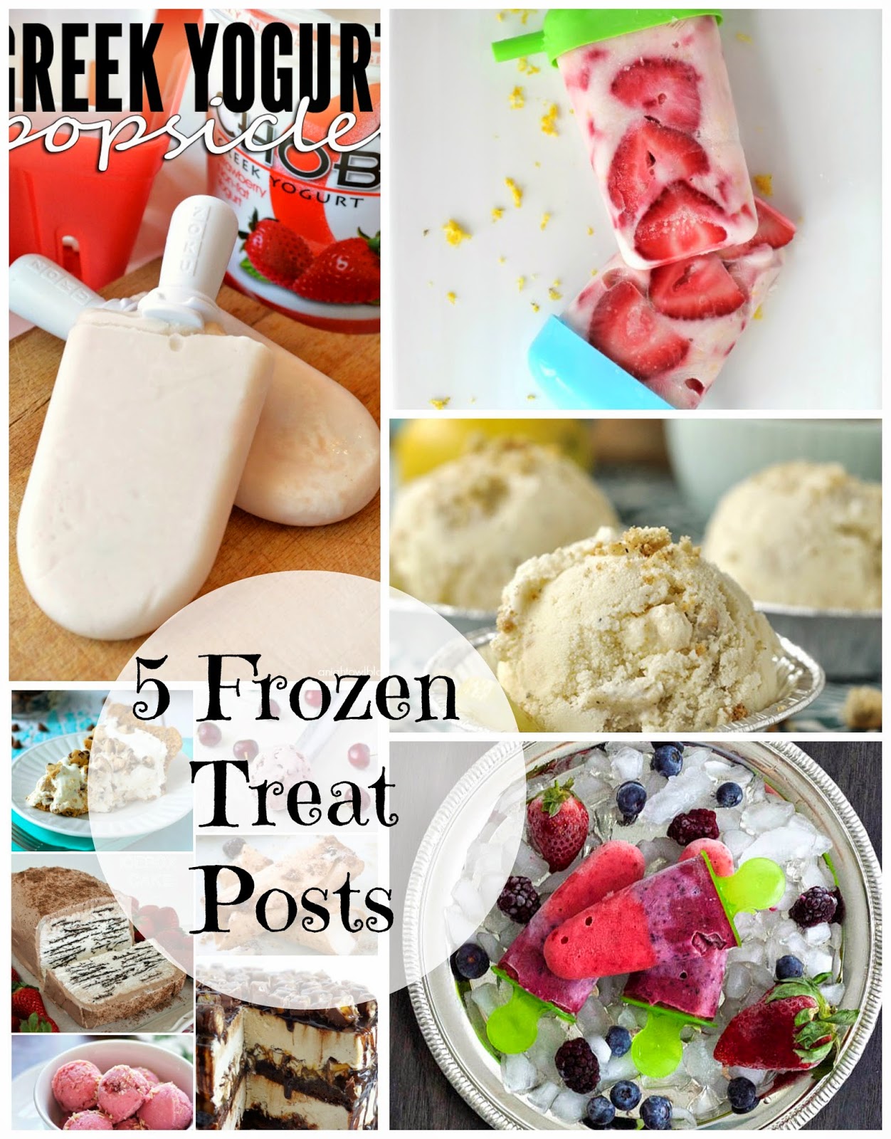 5 Frozen Treats & The Project Stash Link Party
