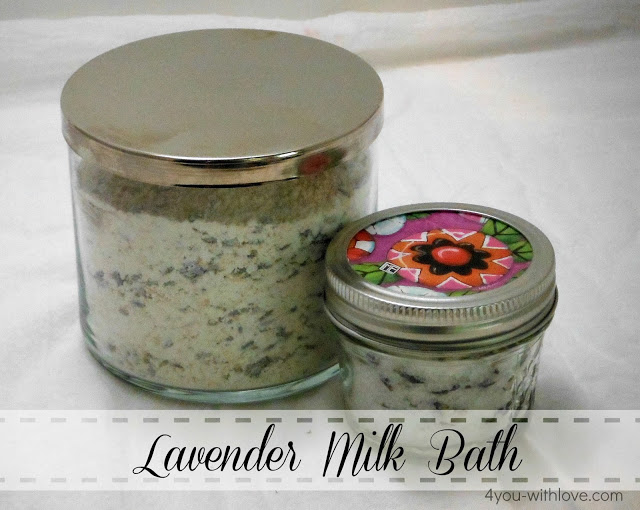 Spa Day Saturday – Lavender Milk Bath