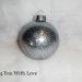 Homemade Holiday Inspiration Day 19 - Pledge Glitter Ornaments